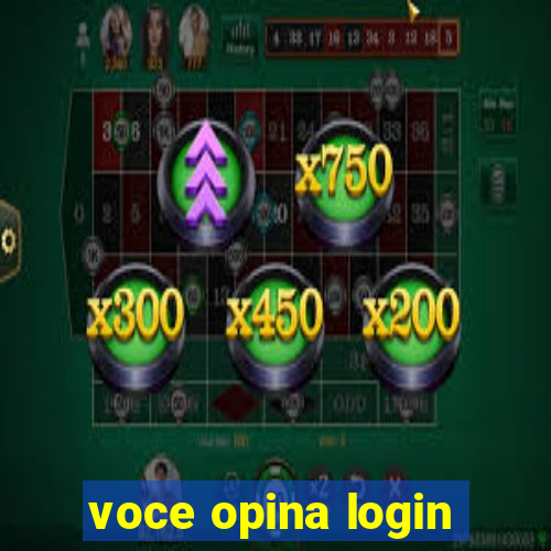 voce opina login